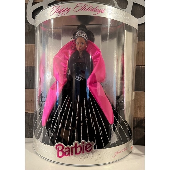 Mattel Other - VINTAGE 1998 AFRICAN AMERICAN HAPPY HOLIDAYS BARBIE DOLL SPECIAL EDITION